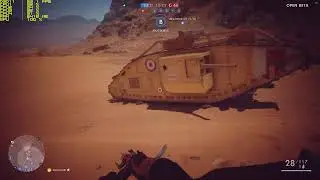 Battlefield 1 RX 460 Gameplay FPS Test