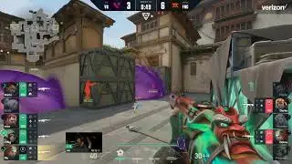 VISIONSTRIKERS RB INSANE SPRAY TRANSFER against FNATIC (VALORANT CHAMPIONS TOUR)
