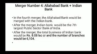 Merger of banks ppt