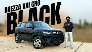 New Maruti Brezza Black VXi CNG Review | Most Value For Money! | Motorxone