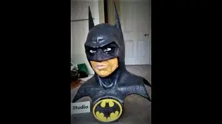 BATMAN-LIFE SIZE Scale 1:1 Bust Michael Keaton by DEMCON STUDIO..Best in the World