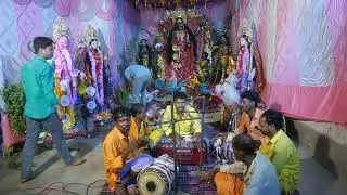 Ramlal Baba Ke Maa Kali Puja Me Bhakti Bhajan Kirtan Me Manar Walo Ka Adbhut Pradarshan #ramlalbaba