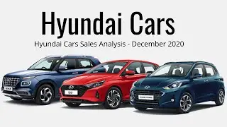 Hyundai India Sales Analysis &ndash; December 2020 | Top Cars | Car Sales | December | best selling cars