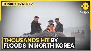 North Korea flooding: Kim Jong-un surveys massive flooding | WION Climate Tracker