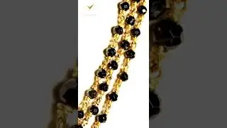CMR Jewellery | Blackbeads Collection | Latest Gold Collection | Gold Mangalsutra Chain with Pendant