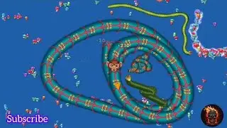🐍 worm zone io giant slither best android gameplay/ top 01 ranked in 2026 | sachin snack zone 🎮