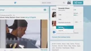 Privacy settings on Twitter