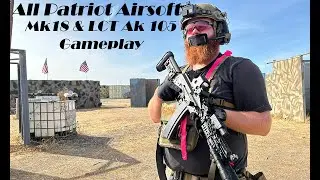 P* Mk18 & LCT Ak105 Gameplay | All Patriot Airsoft 10-26-2024