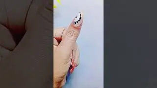💅🌿💐 Best marble nail art design for beginners 😍🖤#naildesigns #nails #shorts #beauty #ytshortsfeed