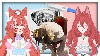 Two Foxes Bullying a Pregnant Man