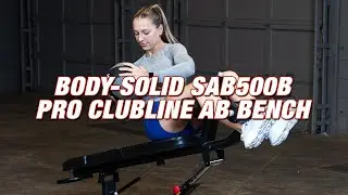 Body-Solid SAB500B Pro Clubline Ab Bench