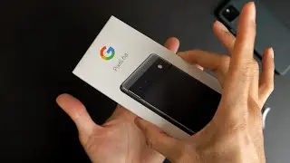 Google Pixel 6a — распаковка!