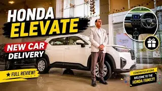 NEW CAR DELIVERY | HONDA ELEVATE | INTERIOR + EXTERIOR  #honda #elevate #car