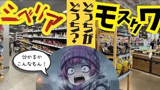 【衝撃】シベリアの田舎町がモスクワより綺麗だと？これが僻地のスーパーですか…？