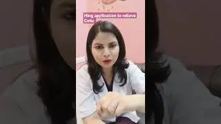 Application of hing to relieve Colic #colic #easybachpan #drreetachaudhary #doctor #parentingtips