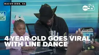 4-year-old 'Ms. Shirley' goes viral with viral line dance to uncle's 'Keep on Stepping' song