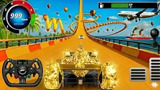 💎 $5,000,000,000 GOLD DIAMOND F1! 🚀 999 KM/H ULTIMATE TECH: GT Car Stunt Master #5