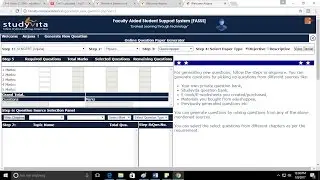 Online Question Paper Generator