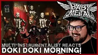 First Time Hearing 'Doki Doki Morning' BABYMETAL! + DICODEC Cover | Musician Reaction