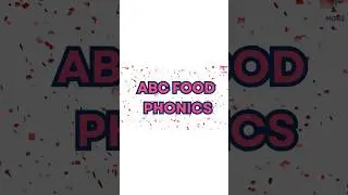 Alphabet Phonics Food Song for Kids | A&ndash;Z Foods 🎵