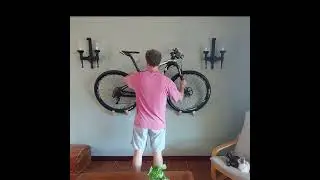 all wood bicycle wall mount