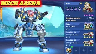 Let's Try Aegis with Dual Tetra Rifle 10 - Mech Arena