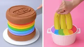 So Delicious Chocolate Cake Decorating Tutorials | So Yummy Rainbow Chocolate Cake Compilation