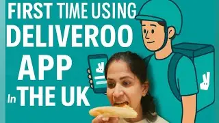 How to use online food delivery app First Time Using in the UK | Online Food Delivery Experience