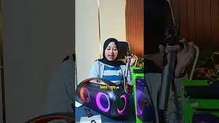 speaker portabel suara bass mantap #review