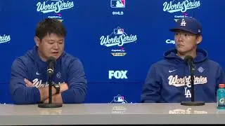 Yoshinobu Yamamoto Details Mindset Ahead of World Series , Says Dodgers Want To Win For Kershaw!
