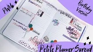 GLAM GIRL - BIRTHDAY SPREAD (Petite Planner)