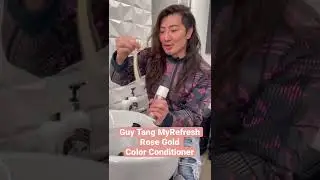 Instant Rose Gold Hair Color with Guy Tang MyRefresh.