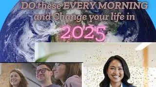 These 5 morning routine activities are basic and simple and Impactful. Change your life this 2025!