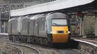 7 HST powercars within 2 days Train at Bristol temple meads and Westbury 20 & 21st January 2026
