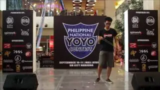 Philippine National YoYo Contest 2016 - 1A Prelim - John Eric Galicha