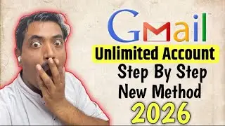 How to Make Unlimited Gmail Account / Gmail account New Method in 2026 / city Rider Rohit