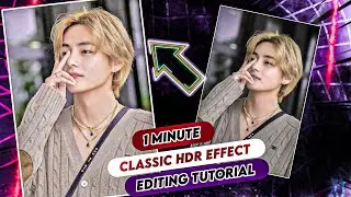 Ultra hd status video editing || 1 minute hdr effect || hdr effect in one click