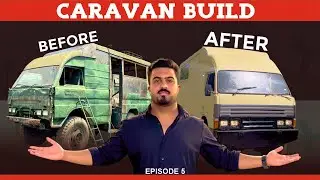 Paint job and final look | Episode 5 | Caravan Build in India.