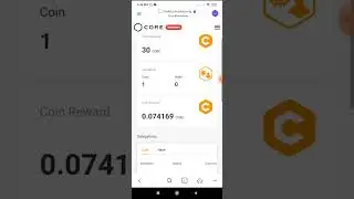 How to claim delegated core rewards।।live video follow