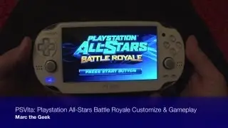PSVita — PlayStation All-Stars Battle Royale: персонализация персонажей и игровой процесс