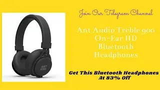 Ant Audio Treble 900 On -Ear HD Bluetooth Headphones | Ant Audio Treble 900 | Amazon Best Sale