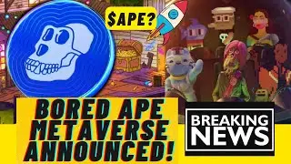 BORED APE (BAYC) METAVERSE IS A GAME CHANGER | APECOIN TO THE MOON?