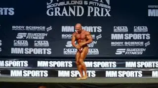 Sweden Grand Prix 2015: Fredrik Sp&aring;ng (Bodybuilding -80kg)
