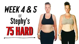 Week 4 & 5 of my 75 Hard | Week 109 Keto Results | Personalized 75 Hard Results #keto #75hard