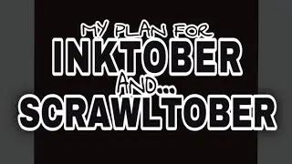 2 CHALLENGES IN 1 MONTH? || How to Inktober/scrawltober according to Zoehartist!