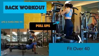 Back workout. Emphasis on Pull ups. Fit Over 40. Muscle ups