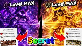 The world's first person to receive YouTubers Coralblox and Lukeblox in Roblox Brainrot Evolution