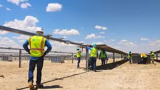 The Energy Transition in Action: Constructing a Solar Farm