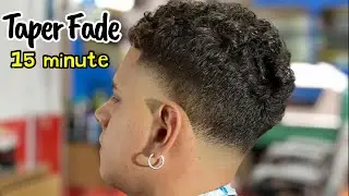 Cómo realizar un Taper Fade en 15 minutos [Tutorial de Barberia]