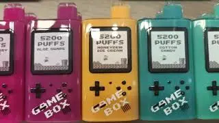 New Design RandM Game Box Disposable Vape